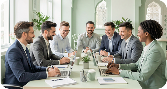 Executive consultation and team collaboration
